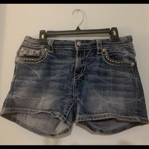 Miss Me Mid-Rise shorts